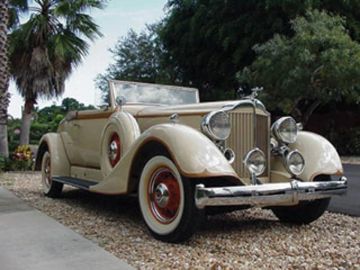 Packard 1104 Super Eight Coupe Roadster, 1934