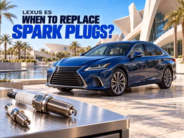Когда менять свечи зажигания в Lexus ES