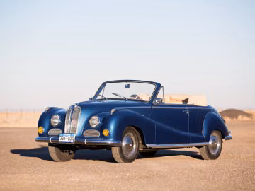 BMW 502 Cabriolet by Baur, 1956