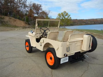WILLYS CJ2A SUV, 1946