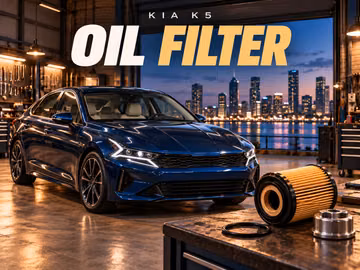 When to change the oil filter on a Kia K5