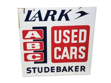 Вывеска «Lark Studebaker ABC Used Cars»