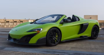 McLaren 675LT Spider VIN. SBM11SAA5GW675782, 2016