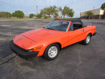 Triumph TR7 Roadster, 1980