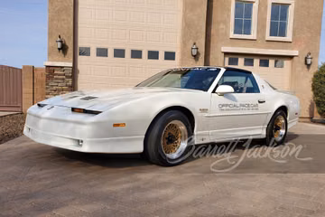 PONTIAC FIREBIRD TRANS AM INDY PACE CAR, 1989
