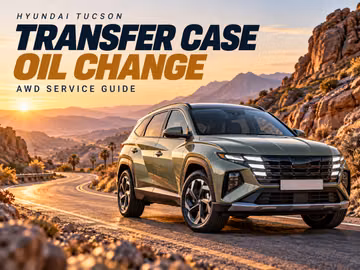 When to change transfer case oil in the Hyundai Tucson