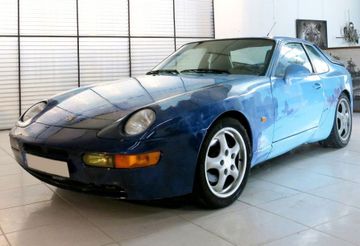 Porsche 968 Coupé art car par Denis Rivière, 1992