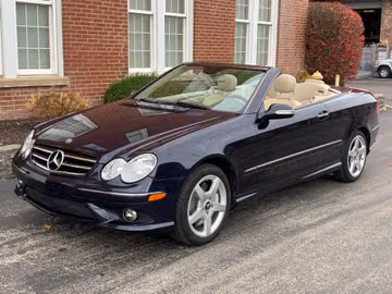 Mercedes-Benz CLK500 Convertible, 2006