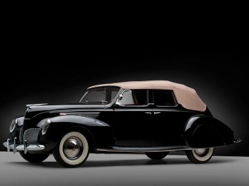 Lincoln-Zephyr Convertible Sedan, 1938