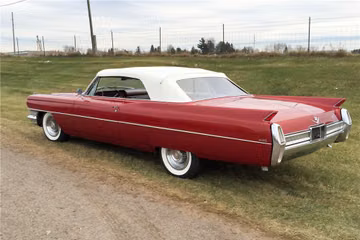CADILLAC DE VILLE CONVERTIBLE, 1964