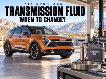 When to change Kia Sportage transmission fluid