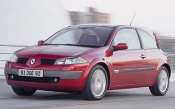Renault Megane 1.6 16v (Mk II) specs
