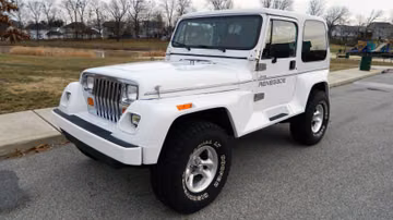 Jeep Wrangler Renegade, 1991