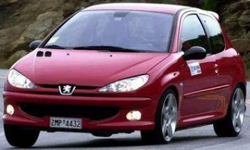Peugeot 206 S16 specs