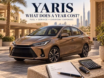 Toyota Yaris in the UAE: what does a year of ownership cost?