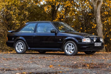 Ford Escort RS Turbo-Auction Lot, 1990
