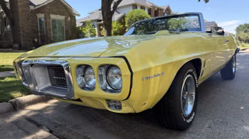 Pontiac Firebird Sprint Convertible, 1969