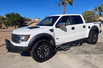 FORD F-150 SVT RAPTOR PICKUP, 2012