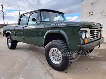 DODGE W200 POWER WAGON PICKUP, 1962