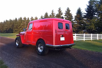 WILLYS CUSTOM PANEL WAGON, 1952