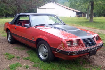 FORD MUSTANG GT CONVERTIBLE, 1983