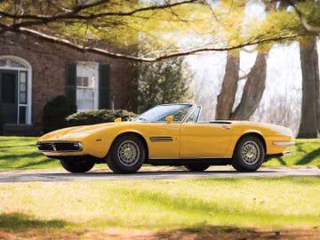 Maserati Ghibli Spyder Prototype by Ghia, 1968