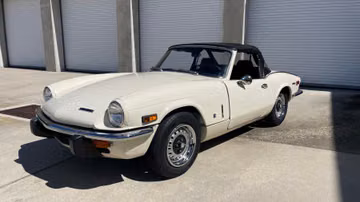 Родстер Triumph Spitfire, 1971 год