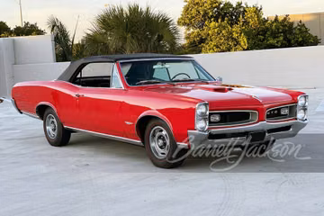 PONTIAC GTO CONVERTIBLE, 1966