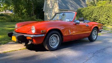 Triumph Spitfire Convertible, 1977