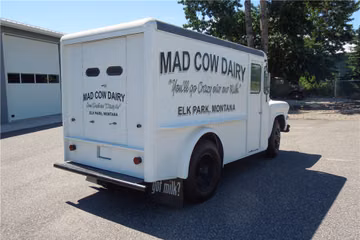 GMC CUSTOM MILK TRUCK, 1956