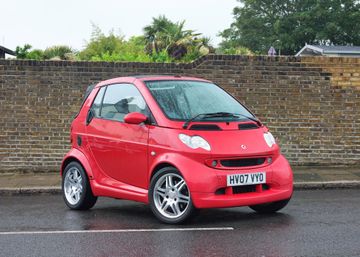 Smart Fortwo Convertible Brabus Red, 2007