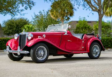 MG TD Convertible, 1952