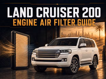 When Should You Replace the Engine Air Filter on a Toyota Land Cruiser 200?