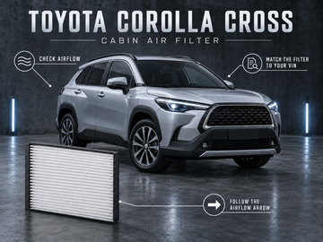 How Often to Replace the Toyota Corolla Cross Cabin Filter