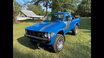 Toyota SR5 Hilux Pickup, 1980