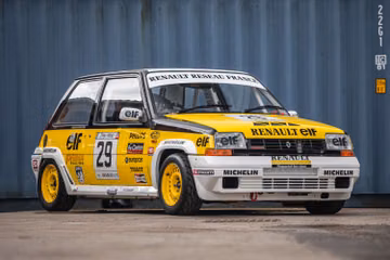 Renault 5 GT Turbo Coupé Historic Touring Car-Auction Lot, 1986