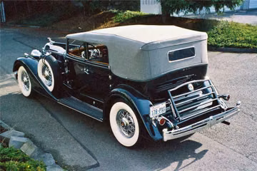 PACKARD 1104 DIETRICH CONVERTIBLE SEDAN, 1934