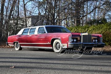LINCOLN CONTINENTAL FORMERLY USED BY JACKIE GLEASON, 1978