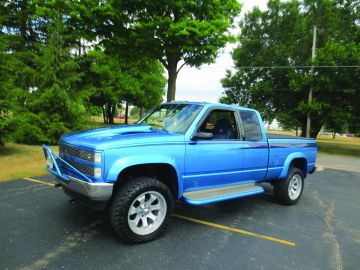 Chevrolet Silverado Four-Wheel Drive, 1992
