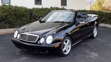 Mercedes-Benz CLK55 Convertible, 2002
