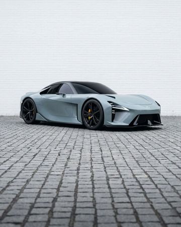 GR Supercar Gets Hybrid V8 Power
