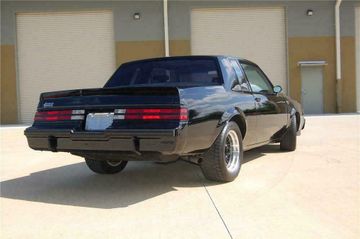 BUICK REGAL GRAND NATIONAL 2 DOOR HARDTOP, 1987