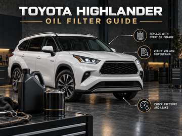 How Often Should You Change the Oil Filter on a Toyota Highlander?