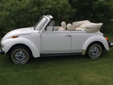 Volkswagen Super Beetle Convertible, 1978