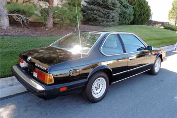 BMW 633 CSI, 1984