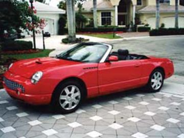 Ford Thunderbird Convertible, 2002
