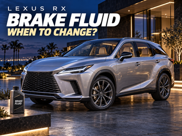 متى ينبغي تغيير سائل الفرامل في Lexus RX