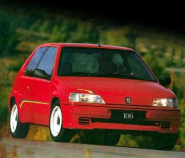 Peugeot 106 Rallye 1.3 specs