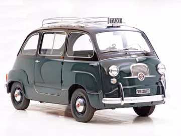 Такси Fiat 600 Multipla, 1960 год