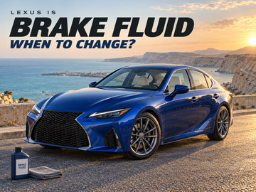 Когда менять тормозную жидкость в Lexus IS